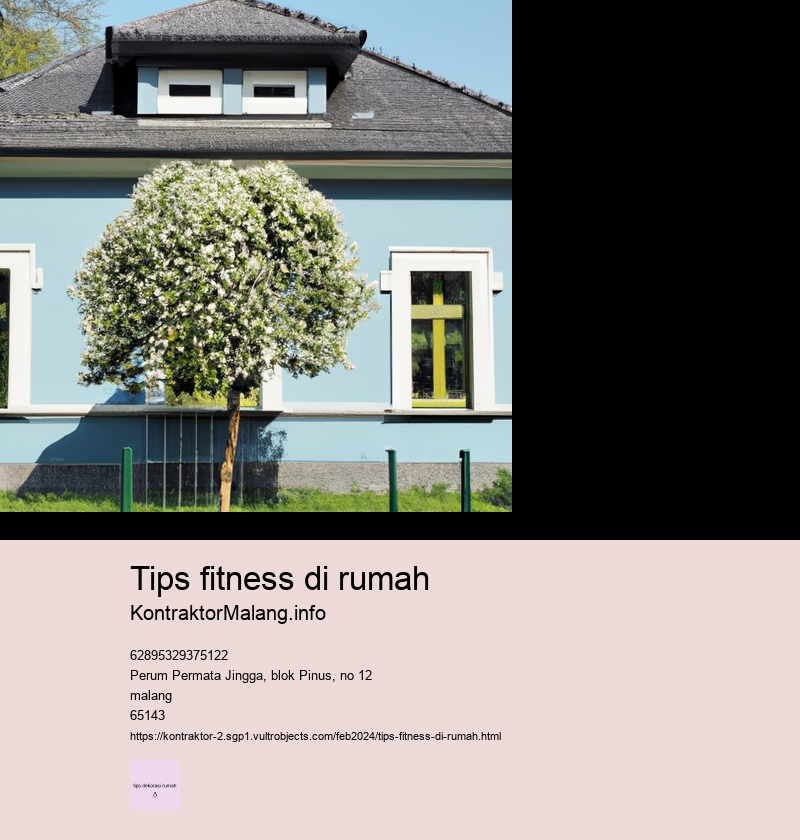 tips fitness di rumah